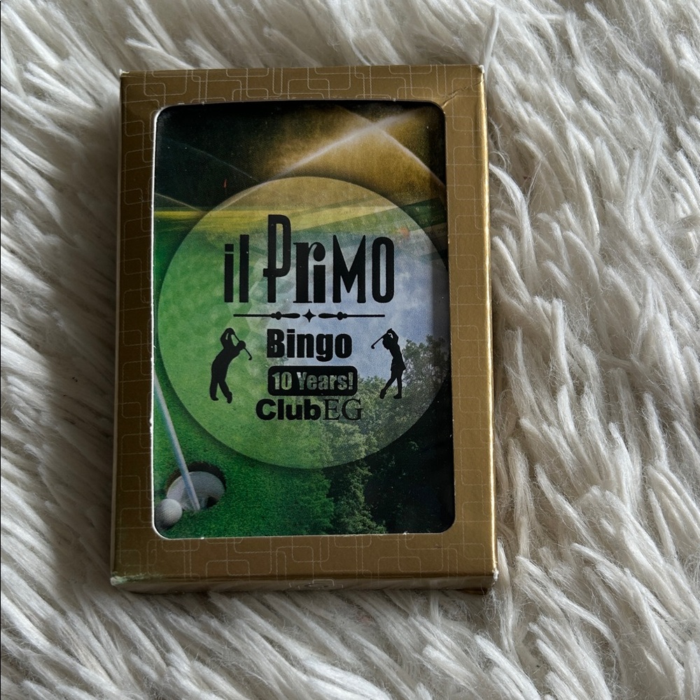 FREE Il Primo Bingo Card Set